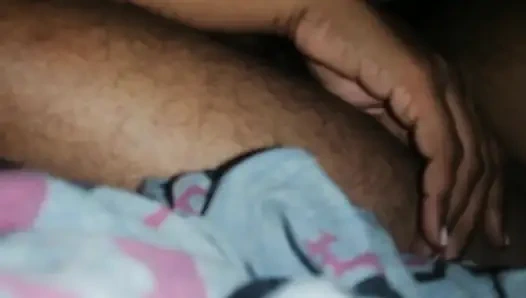 Father in Law's Gigantic Dick Hangs Out Under His Sarom for Step Daughter