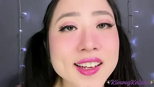 Cowok sange ini lagi asik ngocok kontol budak seksnya - asmr joi