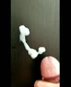 Old 55 year old cock cumming