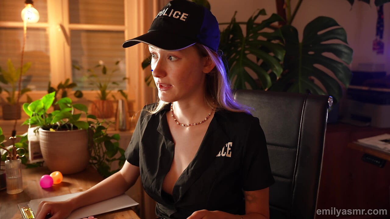 Naughty Police Officer Tests Your Focus - ASMR (you are in big trouble...)
