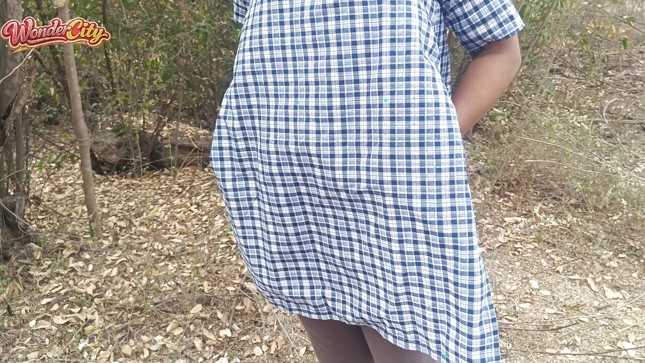 Tamil school girl forest side fucking