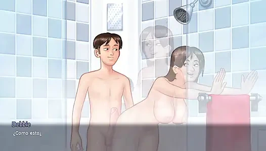 Занимаюсь любовью с ее мачехой настолько интенсивно, что это оставляет ее трясущейся - летняя сага