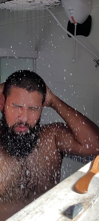 The atmosphere heated up... Come to the bath with me!