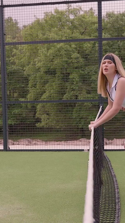 Private com - After a blowjob on the padel court, Una Fairy goes in for some anal | Clip 1