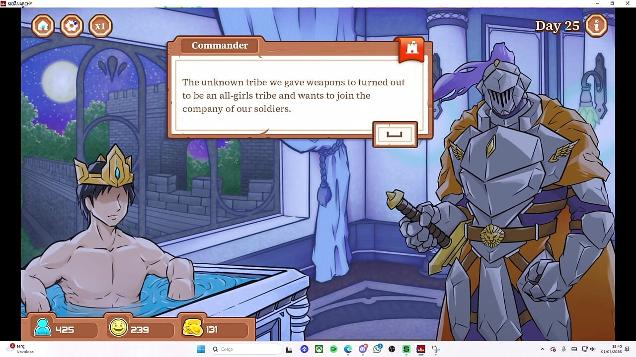 "Moanarchy" andra delen spel