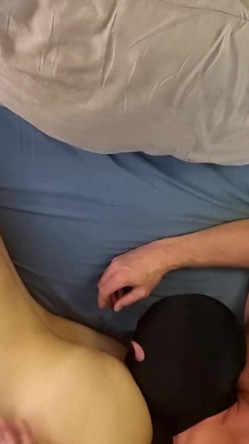Thrilling moment from "Real homemade threesome with real female orgasm. MFM. Part 1. 21602"