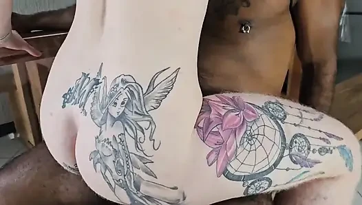 I Fulfilled My Friend's Dream. I Liked the Cock so Much That I Asked for It in My Ass. He Came All Over Me.