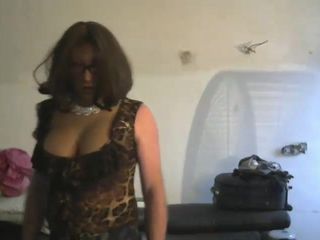 brown blouse catsuit