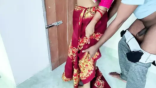 Cheating boss wife take employee dick behind the door..Desi bhabhi fuck xxx