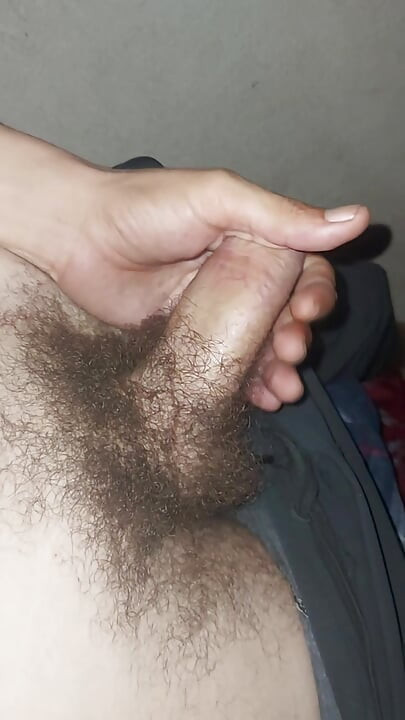 Straight Young Man Stud Edging Thick Hairy Cock 5 Min - No Cum Tease
