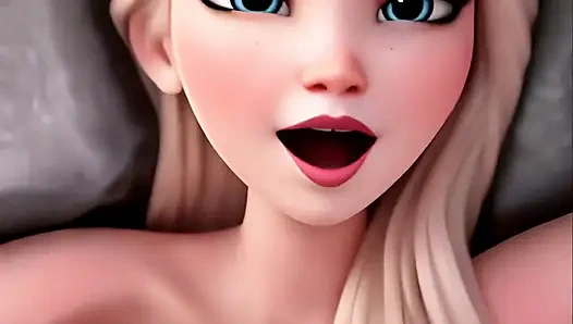 Elsa POV просыпается с ней, желая, чтобы ты трахнул утром