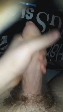 Horny straight curious twink playing with himself
