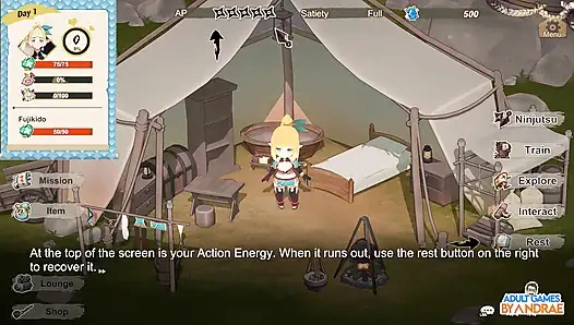 Беги, мой эльфийский нинджа! Геймплей 3D, часть 1