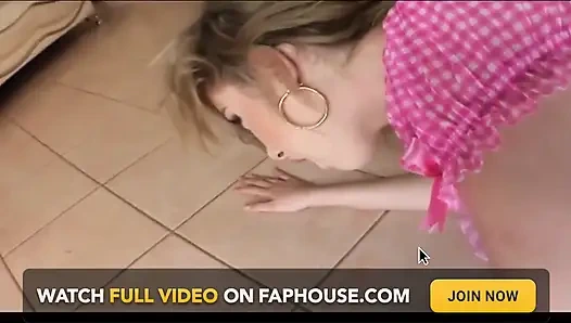 Donna bell in einem arschfick-film von ihr