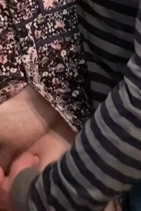 A Stranger Rubbed Mu Pussy in the Subway