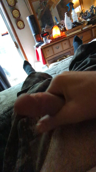 Morning wank