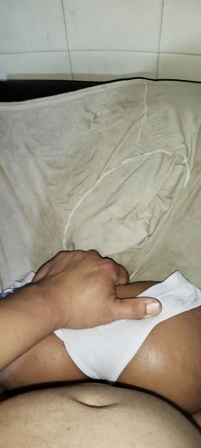 Fucking my ex-girlfriend's dirty underwear