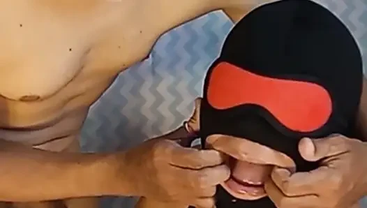 My girlfriend is a good deep throat sucker 2p