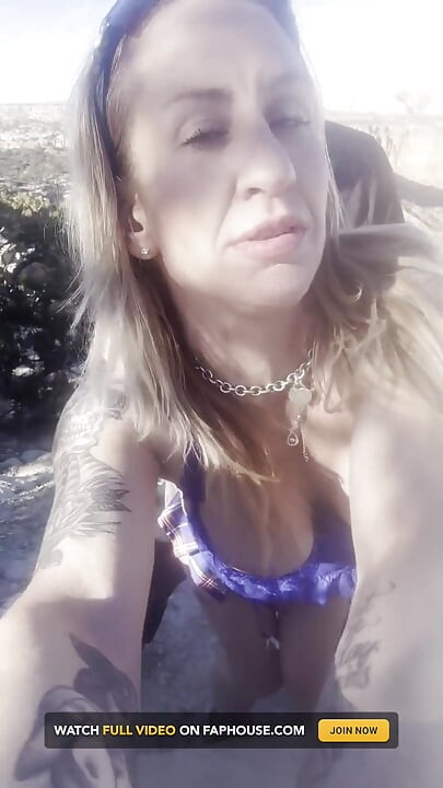 Zoey Gets Fucked Outside at Grande Canyon by Huge Cock Unexpected