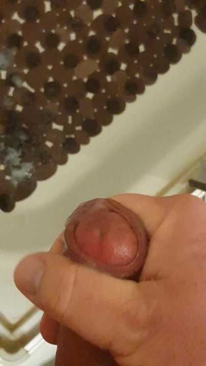 cum in the shower