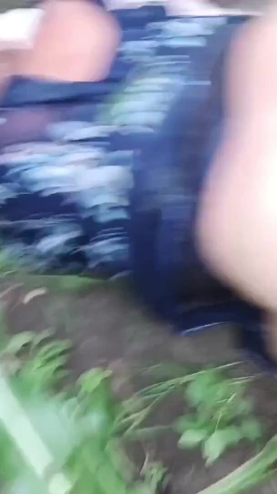Sister-in-law is taking her brother-in-law to the field and getting her big butt fucked by the bunker | Clip 1