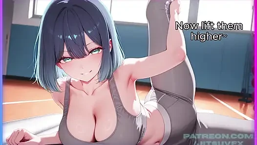 Akane Kurokawa pengen kamu melepas stresnya!  Joi (edging, paizuri, ngocok kontol, ngocok kontol, seks)