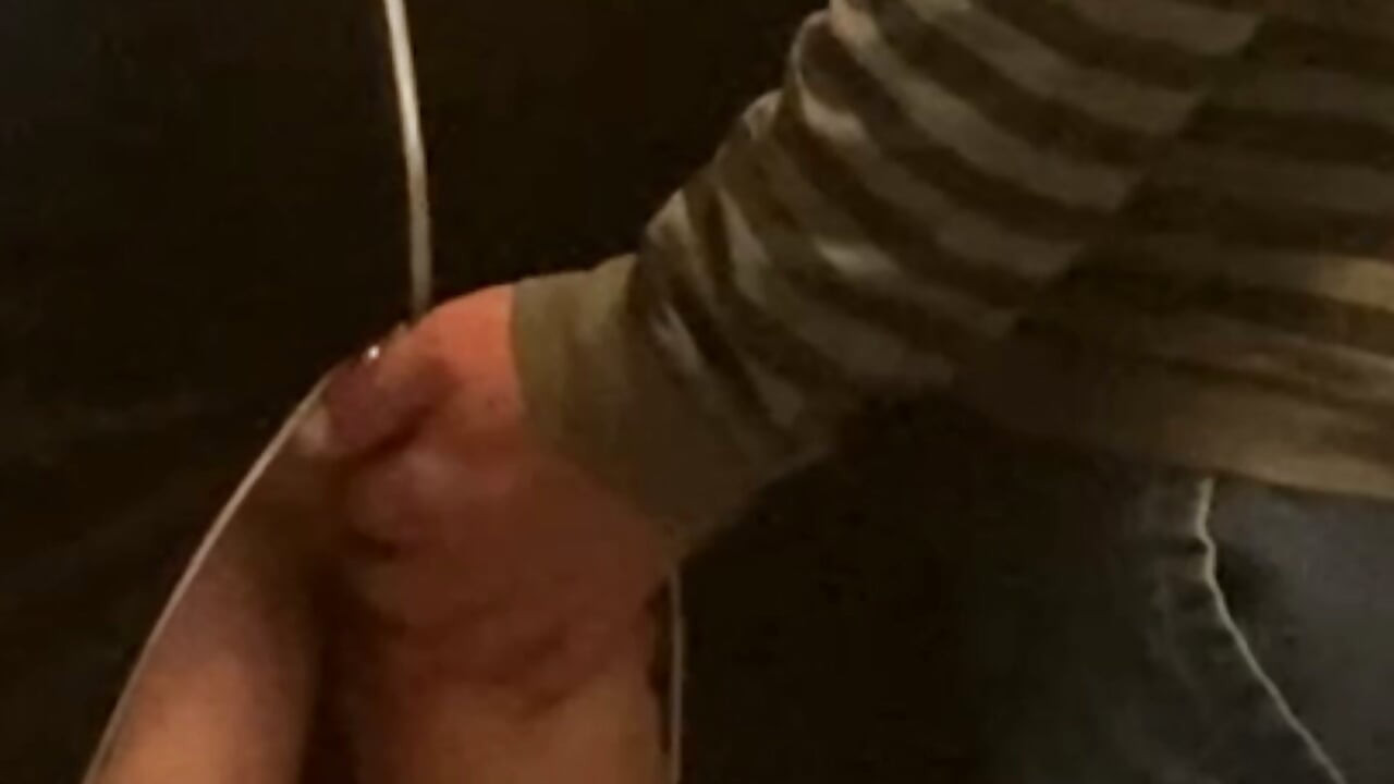 Perv Old Man Fingering Pussy in Subway!