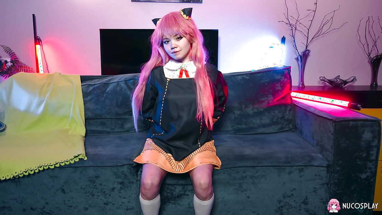 Foxy Cute Anime Slut Rebecca Nikson Gives Herself an Orgasm with a Dildo