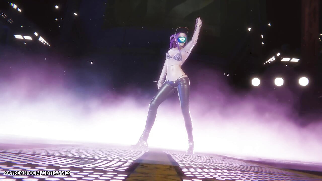 Mmd Lisa - Futw Akali Sexy Striptease League of Legends Hentai Uncensored 4K 60fps