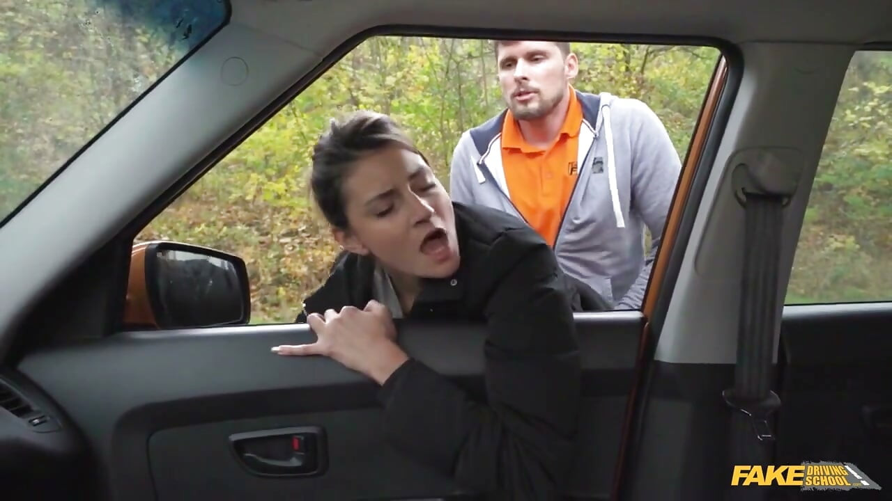 Fake Driving School - Suck a Cock Live Tictok Challenge