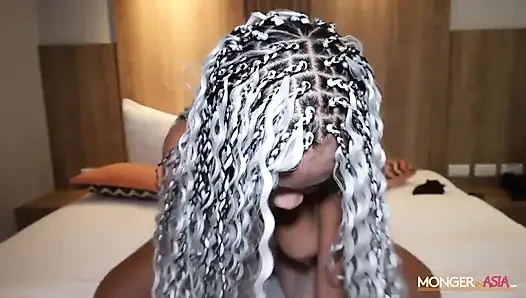 Girl with Huge Natural Boobs Loves Bwc