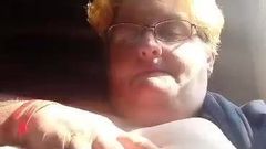 Fat Granny Shows Big Tits