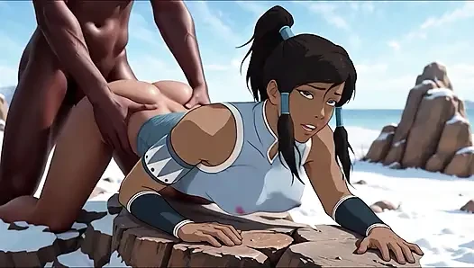 Avatar Korra Slut private pussy Fucked By BBC - Ai generated