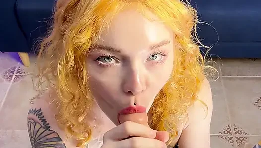 Mistress Lia Blowjob & Sph