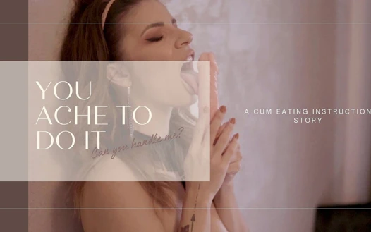 Alexa creed lässt dich schmerzen, es zu tun! eine spermafressen-anweisungen-geschichte!