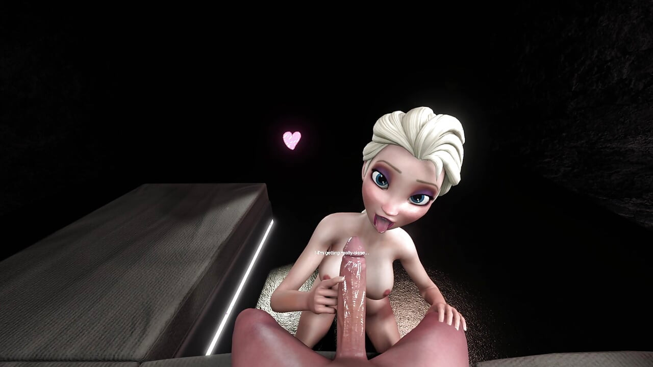 MILF Elsa chupa e cavalga meu pau l 3D animação Hentai sem censura