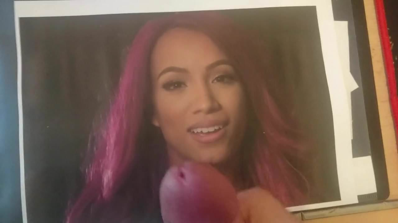 Cum Tribut Sasha Banks WWE