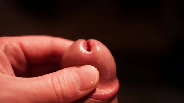 Playing with dick - close up (4K)