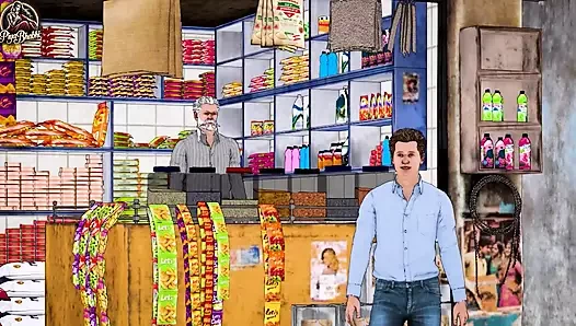 Step-nephew ate superman capsule and fucked step-aunt