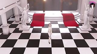 Sexy Nonnenmädchen - Du kannst Sperma tanzen (3D HENTAI)