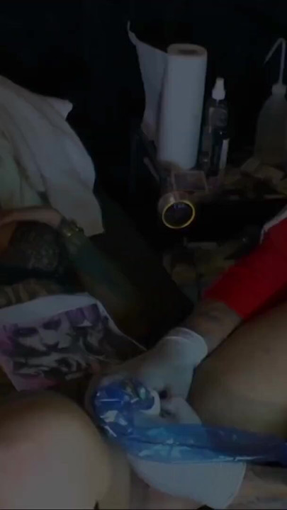 Rare Live Pussy Tattoo and Blowjob for German Teen Snowwhite | Clip 2