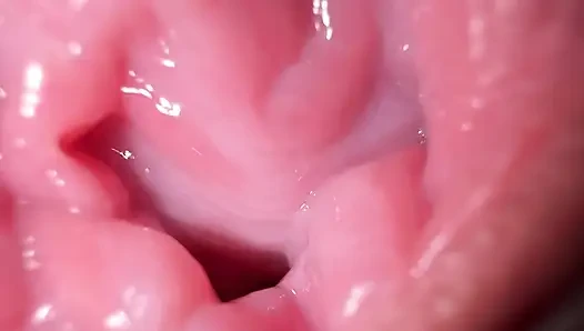 Close up wide pussy spreading and dirty talk, Sexy Mia wants to cum with you
