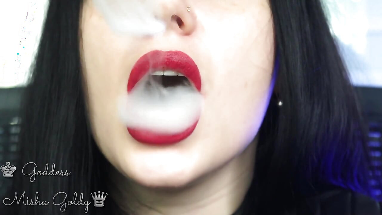 Cum to my big burgundy seduction and big hookah smoke!