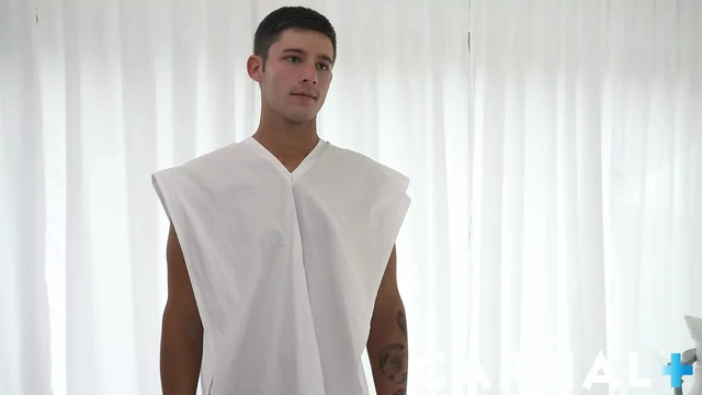 MasonicBoys Suited DILF Kyler Drake barebacks twink in sacred ritual