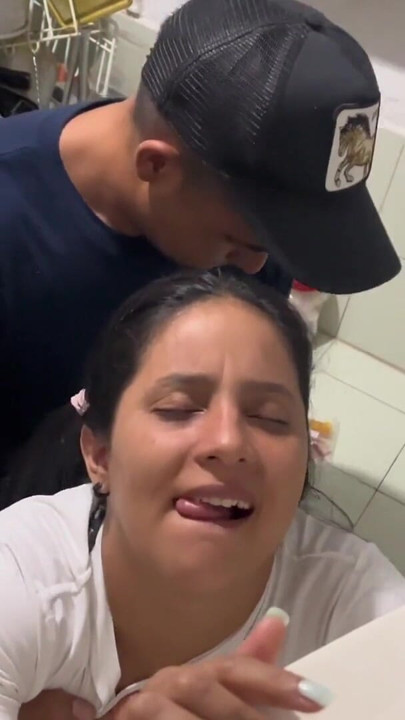 Perverted father-in-law fucks his schoolgirl with huge penis | Clip 2