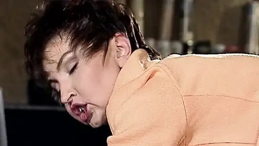 Pretty German babes eating sperm after hard DP fuck fest