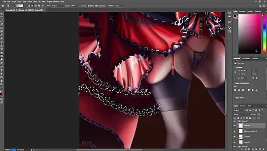 Kurumi timelapse sfw date a live