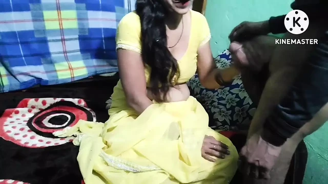 Very cute sexy sali with running house