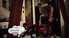 Husband films beautiful wife flashing pizza delivery guy