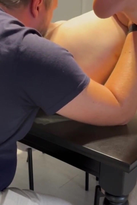 Lexi is served on the dinner table, and Luca eats her and makes her squirt and cum